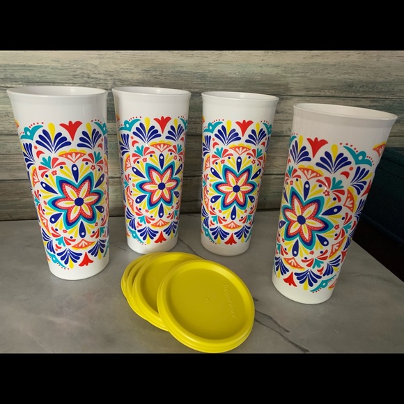 Tupperware Other - Tupperware Costa Del Sol Tumblers